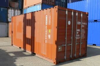 afgekeurde container