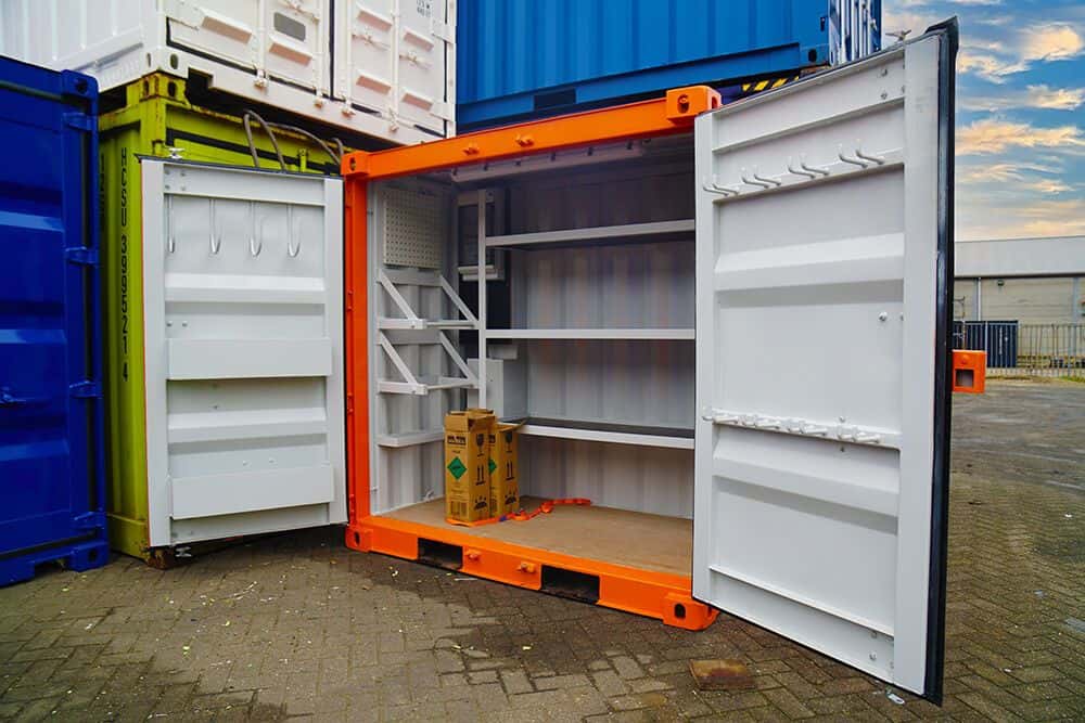 lascontainer oranje