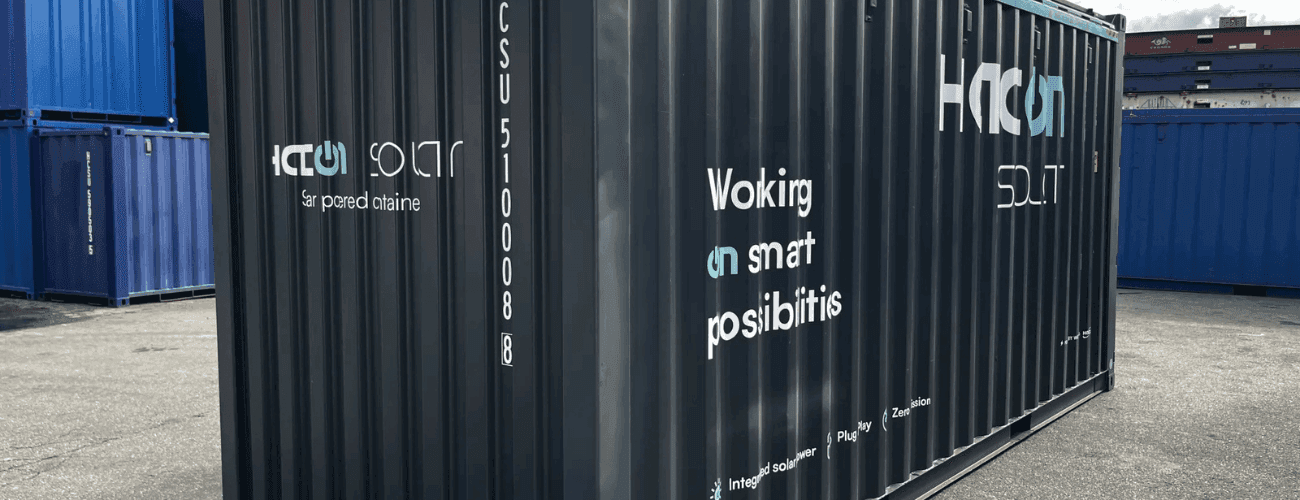 Specifications of the 20ft High Cube Solar Container image