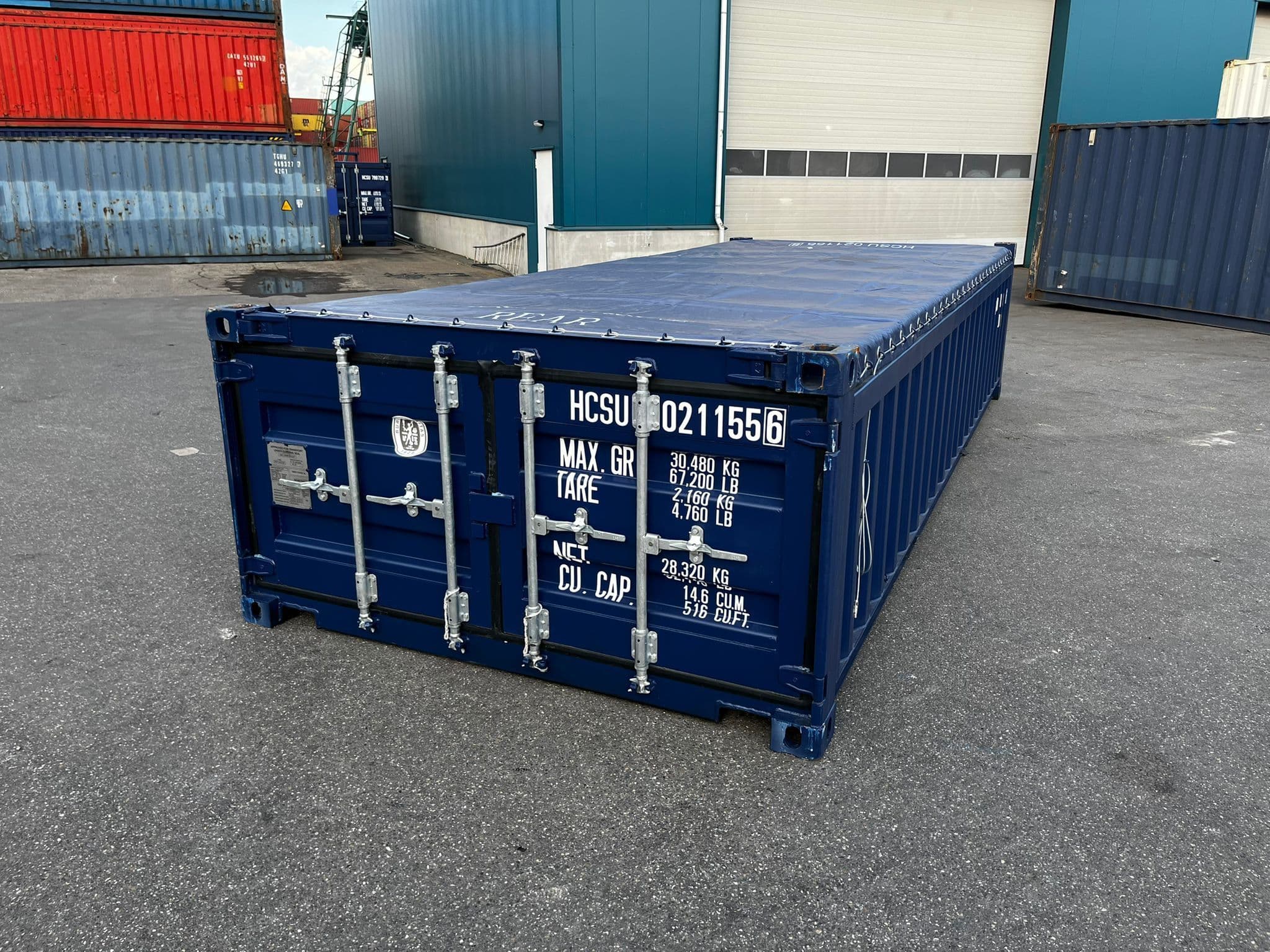 20ft halfhoge open top container kopen? Alles wat je moet weten image